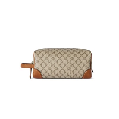GUCCI GG EMBLEM MEDIUM TOILETRY CASE 821163 (28*14*14cm)